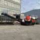 明远 200t/h 履带式移动石料颚式破碎机用于破碎河卵石 花岗岩
