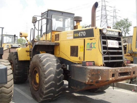 小松WA470-3轮式装载机