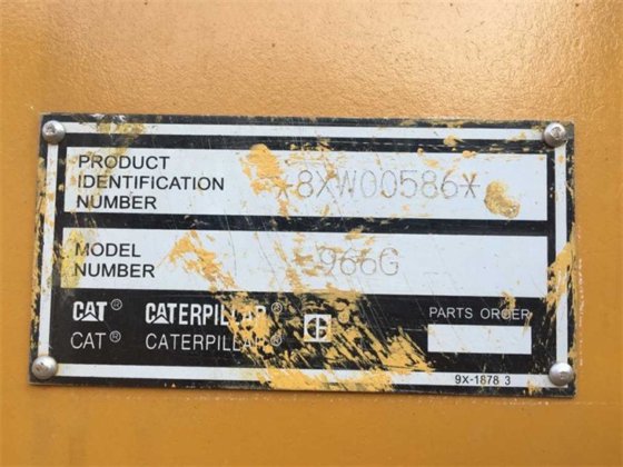 CAT 966G轮式装载机