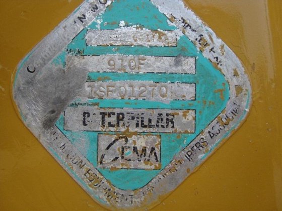 CAT 910F 轮式装载机