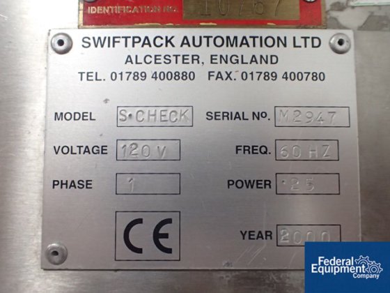 Swiftpack Swiftcount Tablet Counter, Model