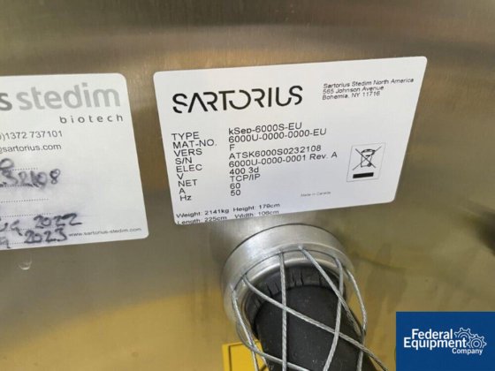 Sartorius Ksep 6000 Centrifugation System in United Kingdom