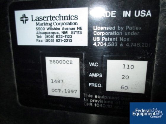 Laser Technic Coder, Modelo Blazer