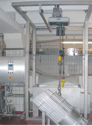 スモークスティック洗浄トンネル