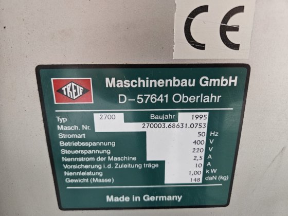 トレイフ・フェリックス・タイプ2700ダイサー