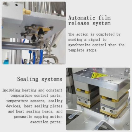 Dession高速蜂蜜スプーン充填シール機回転蜂蜜プラスチックスプーン包装機