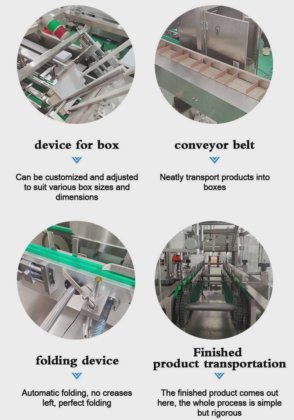 来自中国的 Dession 新产品高速六角装盒机工厂