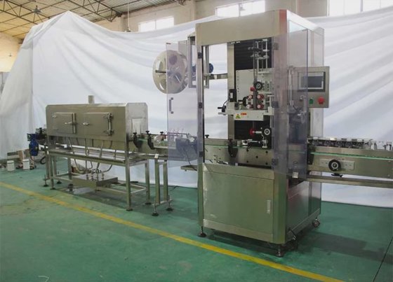 Dession 自动瓶子灌装和套标机