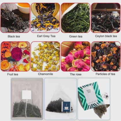 Dession 三角锥形茶叶袋（带外包装）包装机