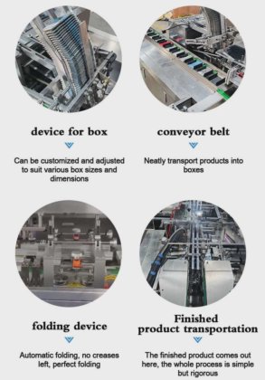Dession 工厂价全自动食品饼干装盒机