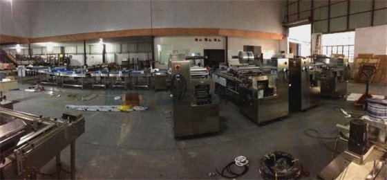 Dession 华夫饼干自动包装机生产线