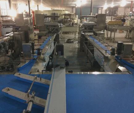 Dession 华夫饼干自动包装机生产线