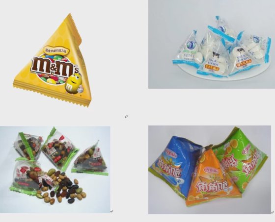 糖果和巧克力三角袋包装机价格