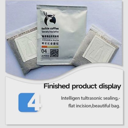 Dession の自動掛かる耳のコーヒー パッキング機械 コーヒー袋のパッキング機械 コーヒー