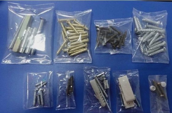 用于 DIY 商店金属零件包装的 Dession 高速自动螺丝计数包装机