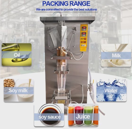 Dession 中国の自動飲む蒸留水の小袋のパッキング機械