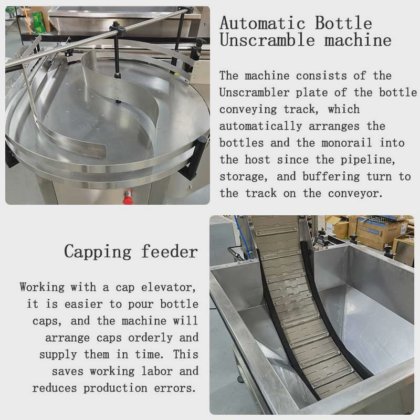 Dession 自动理瓶机、瓶盖机 中国制造商
