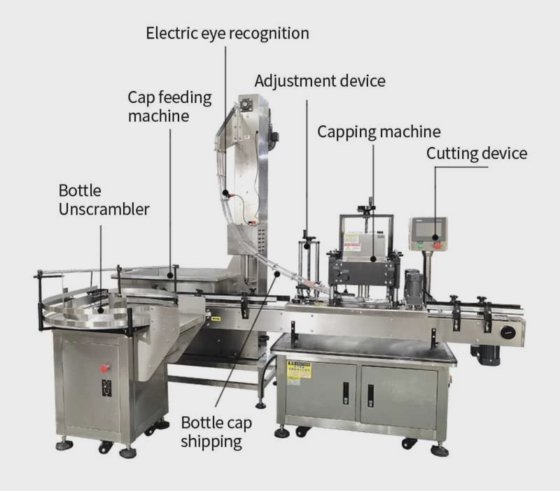 Dession 自动理瓶机、瓶盖机 中国制造商