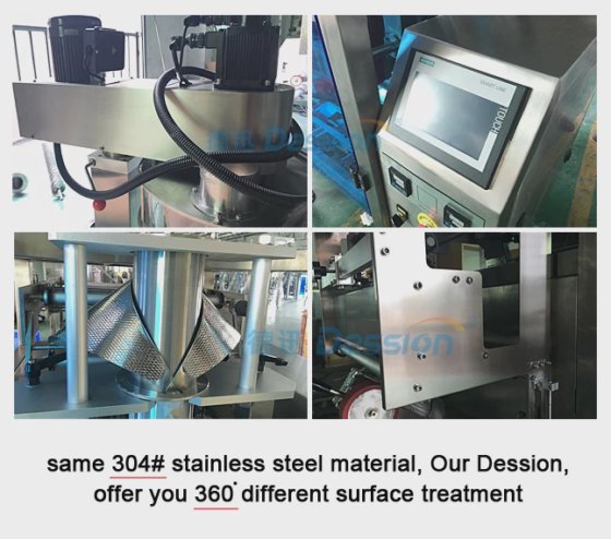 Dession自動チリパウダーカスタードパウダーパッキングマシン