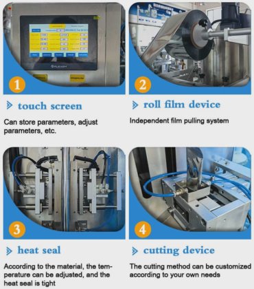 Dession 猫零食猫湿食品液体包装机 中国制造商