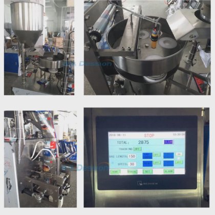 Dession 10 克至 50 克全自动薏苡仁小袋包装机（带杯子测量功能