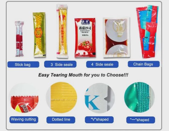 Dessionの自動円形のコーナーの蜂蜜の棒のパッキング機械価格