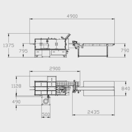 Dession 佛山快速交货带衣架数据电缆盒装盒机制造商