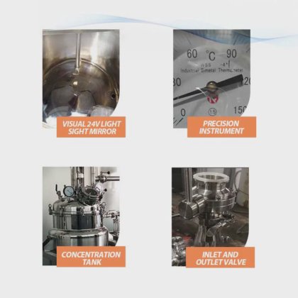 Dession 健康安全的蜂蜜熔融过滤和浓缩设备 蜂蜜加工设备 中国制造商