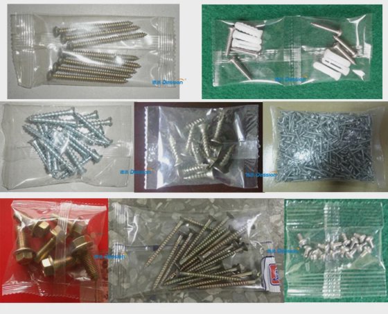 带计数系统的 Dession 螺母螺栓螺钉钉子计数包装机