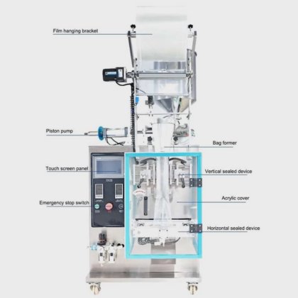 Dession In-line juice vertical packaging