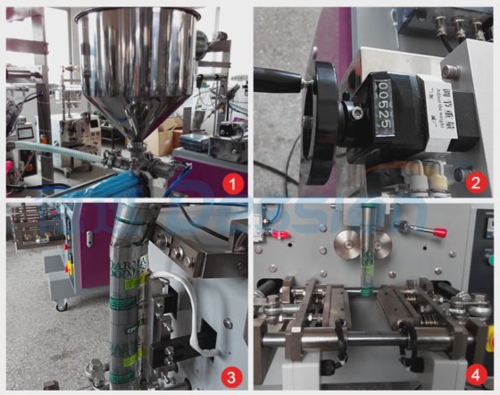 Dession自動オイル機械包装計量および梱包充填機メーカー卸売