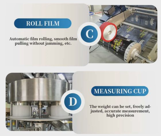Dession高速広葉樹ペレット包装機 中国工場
