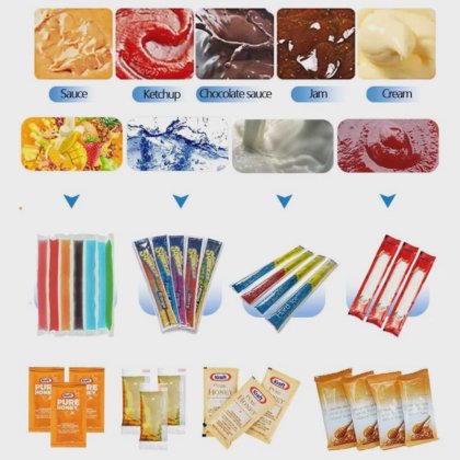 Dession 多线多功能酱料包装机 番茄酱包装机