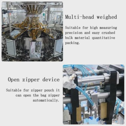 Dession 全自动预制 Doypack 无壳开心果密封袋包装机