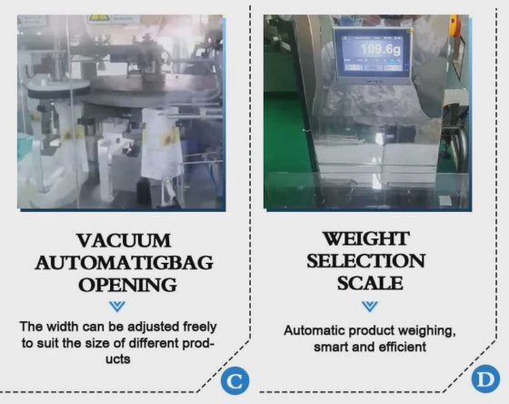 DessionのCE認定doypack包装機ピーカンナッツ包装機
