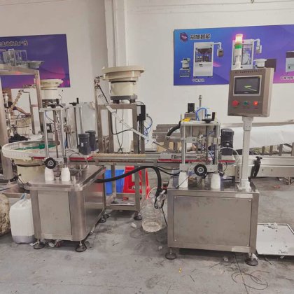 Dession 设计新颖的蜂蜜灌装机 蜂蜜瓶盖灌装机 中国制造商