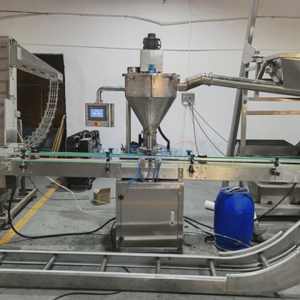 通过 CE 认证的 Dession 水烟自动灌装封盖包装机生产线