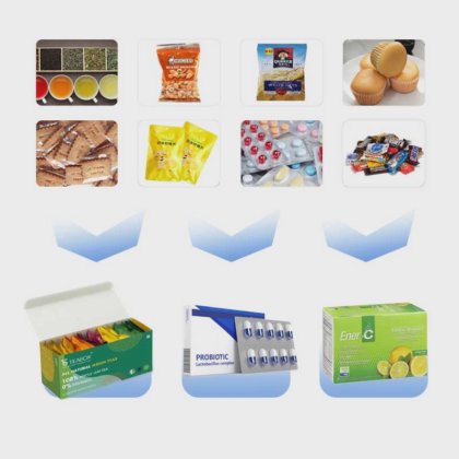 Dession 中国全自動ティーバッグ箱のカートニング包装機