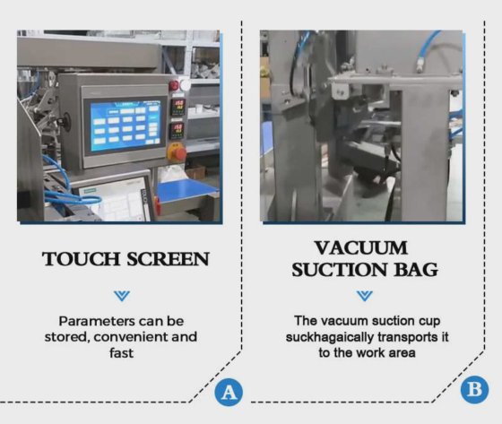 Dession の自動高速モリンガの粉の前もって作られた袋の包装機械粉の包装の解決