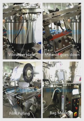 Dession 中国の工場ねじ包装機械、釘の充填機、棒のシーリング maching