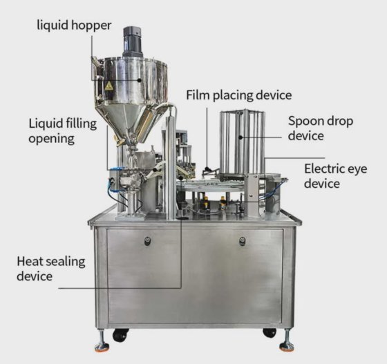 Dession自動ハニースプーン充填機 - ワンボタン操作で時間と労力を節約