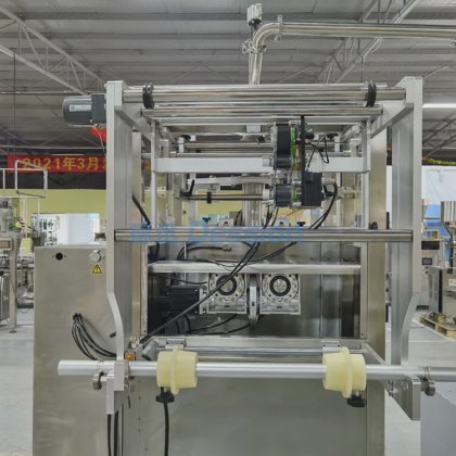 Dession 用于装饰面包蛋糕的全自动蜂蜜巧克力水果果酱袋包装机