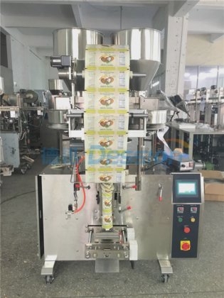 大米和小麦混合材料塑料 4 面包装机（带 2 杯计量装置