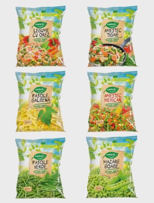 用于小型冷冻植物包装的 Dession 冷冻蔬菜包装机