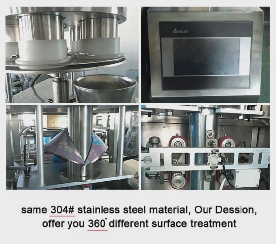 用于小型冷冻植物包装的 Dession 冷冻蔬菜包装机