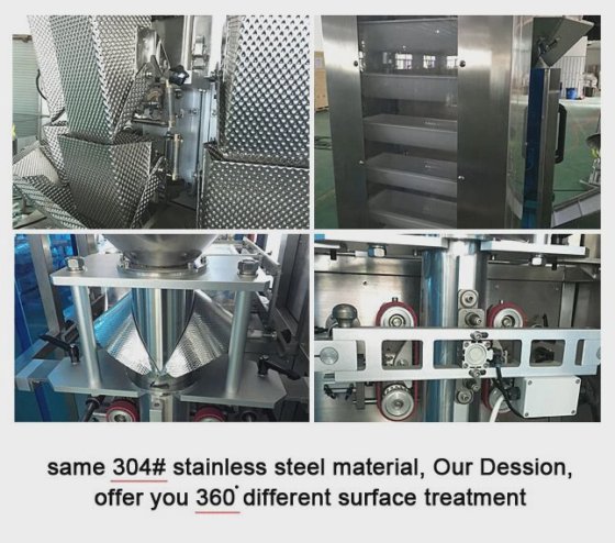 Dession の組合せの秤量機の佛山の製造者の工場価格の高精度な軽食のポップコーンの自動秤量パッキング機械