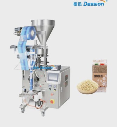 Dession 米および他の中国の自動微粒のコップの充填機