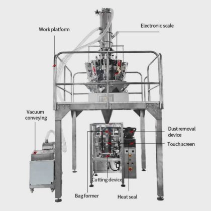 Dession Multifunctional 10-head weighing particle