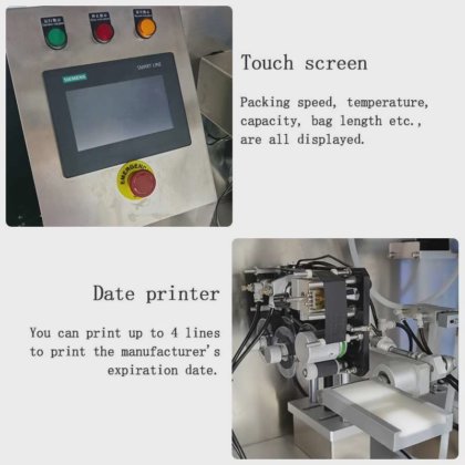 Dessionの自動事前作られたDoypackのジップロック袋のナッツの食糧パッキング機械製造者