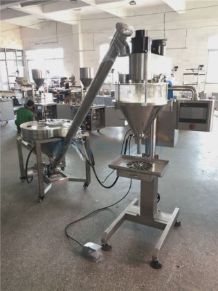 Dession 半_全自动奶粉干粉立式充填封口包装机